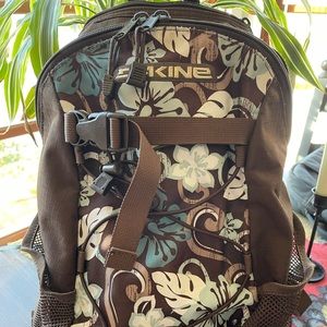 Dakine backpack in floral print